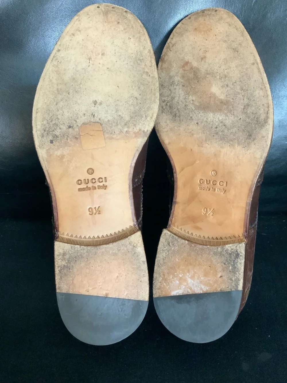 Gucci monk strap dress shoes